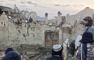 Afganistan'da 6 büyüklüğündeki depremde...
