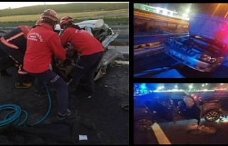 İstanbul-İzmir otoyolunda feci kaza; 5 kişi hayatını...
