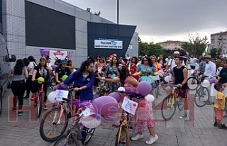 10. Süslü Kadınlar bisiklet turu Gebze'de...