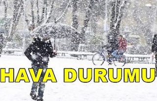 Kar bugün de Marmara'da!