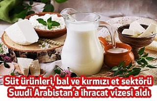 Suudi Arabistan Türkiye’den et, süt ve bal alacak