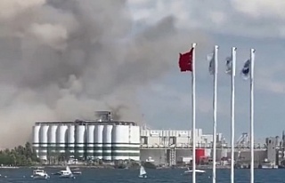 Derince Limanı'nda şiddetli patlama! Çok sayıda...