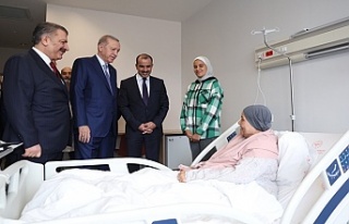 Gazze’den getirilen hastalara Cumhurbaşkanı Erdoğan'dan...