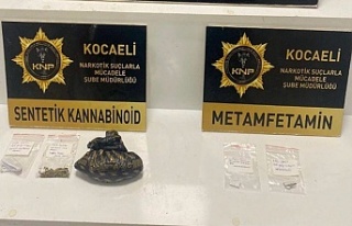 Kocaeli'de uyuşturucu satıcısı 2 kişi tutuklandı