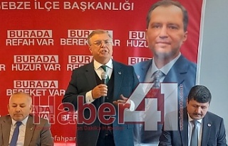 YRP Kocaeli Başkan adayı Aydal Gebze'de basınla...