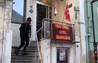 İzmir'de kaçak göçmen operasyonu! 35 otele...