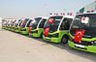 24 yeni jest otobüs hizmete alındı