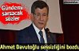 Ahmet Davutoğlu sessizliğini bozdu: 'Pelikan Dosyası'nı...