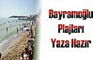 Bayramoğlu Plajları Yaza Hazır 