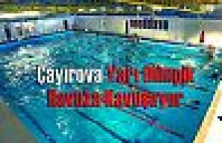 Çayırova'ya Yarı Olimpik Yüzme Havuzu 