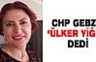  CHP Gebze'de Ülker Yiğit kazandı