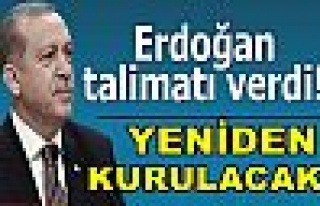 Cumhurbaşkanı Erdoğan talimatı verdi, yeniden...