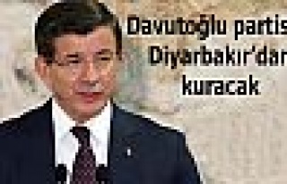 Davutoğlu Yeni Partiyi Diyarbakır’dan kuracak