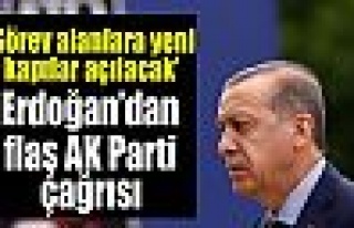 Erdoğan vatandaşları AK Parti'ye çağırdı 