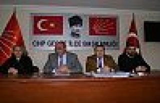 Gebze CHP İlçe Başkanlığı Basın Toplantısı...