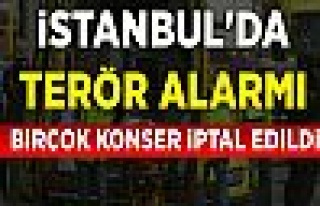İstanbul'da Bir Çok Konser İptal Edildi!