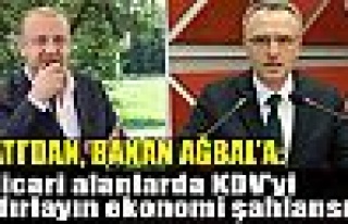 Murat Satı’dan, Bakan Ağbal’a: Ticari alanlarda...