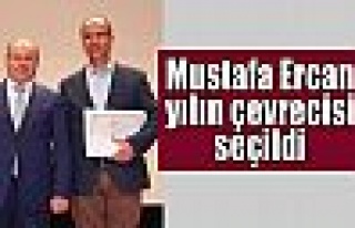 Sanayici Mustafa Ercan yılın Çevrecisi seçildi...