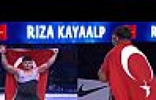 Rıza Kayaalp üst üste 4.cü kez Dünya şampiyonu...