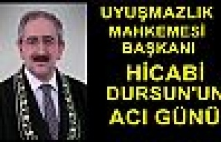 Uyuşmazlık Mahkemesi Başkanı Hicabi Dursun'un...