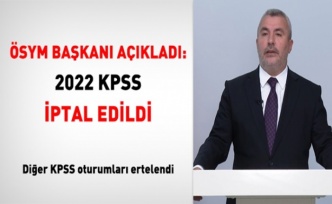 KPSS iptal edildi! Yeni ÖSYM Başkanı resmen açıkladı