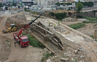 Dilovası'ndaki tarihi köprü restore ediliyor 