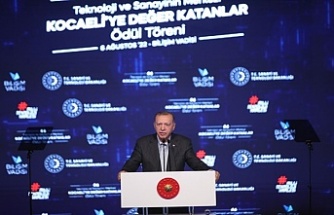 “Sanayi ve Teknolojinin Merkezi Kocaeli'ye Değer Katanlar Ödül Töreni” Cumhurbaşkanımız Sayın Recep Tayyip Erdoğan'ın Teşrifleriyle Gerçekleştirildi