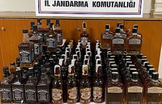 Jandarma'dan kaçak alkol operasyonu!