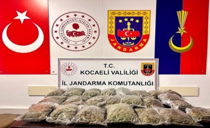 Kocaeli'de 15 kilo uyuşturucu ele geçirildi