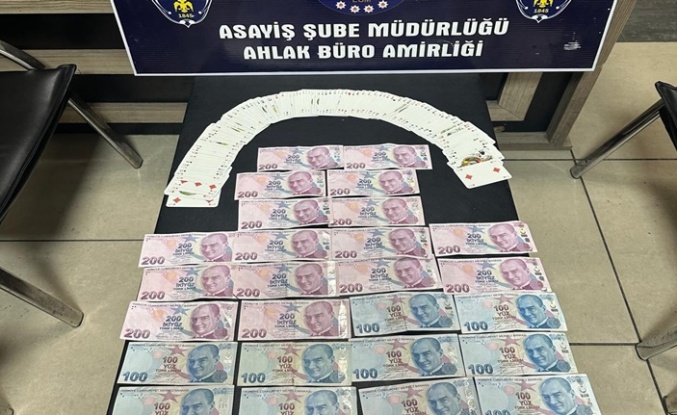 Emniyetten kumar operasyonu: 5 Şahıs gözaltına alındı!